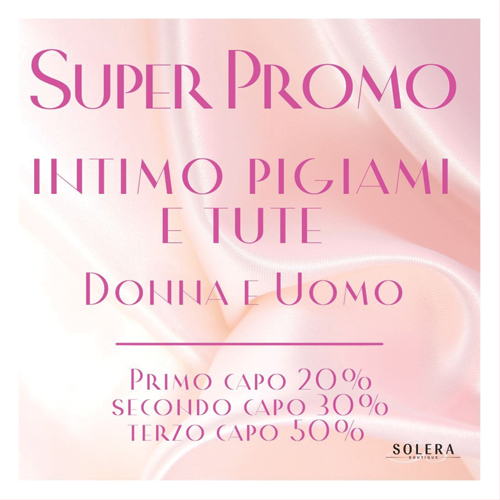 Promo NUOVA PROMO - Solera Boutique