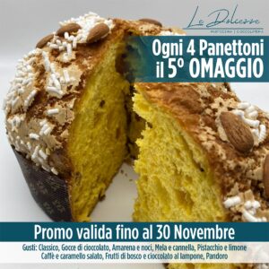 Promo PROMO PANETTONE - Bar Pasticceria Le Dolcezze